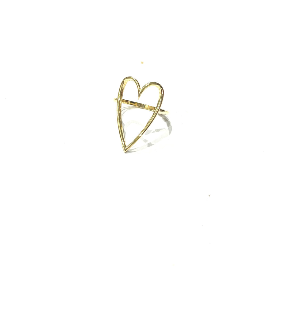 Anello filo cuore