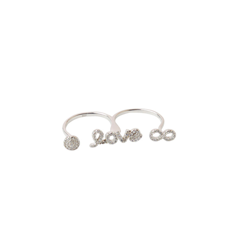 Love+Infinity Ring 