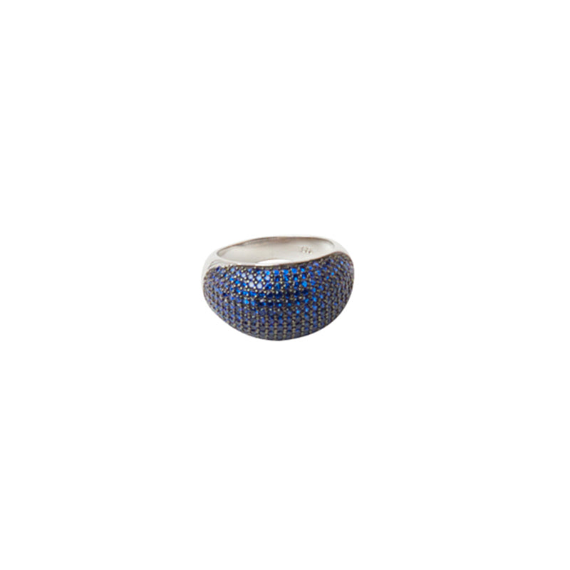 Blue Zirconia Ring 