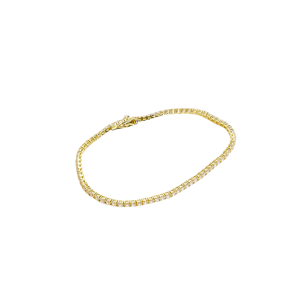 Bracciale Tennis Oro