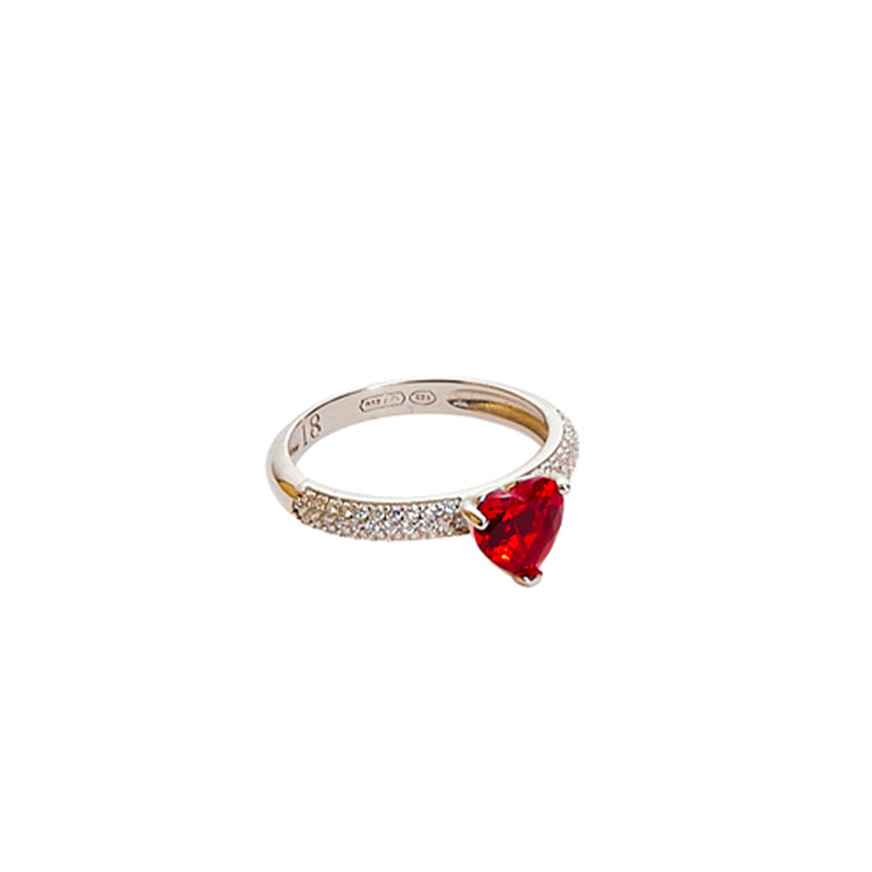 Red Heart Ring 