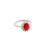 Red Oval Ring 