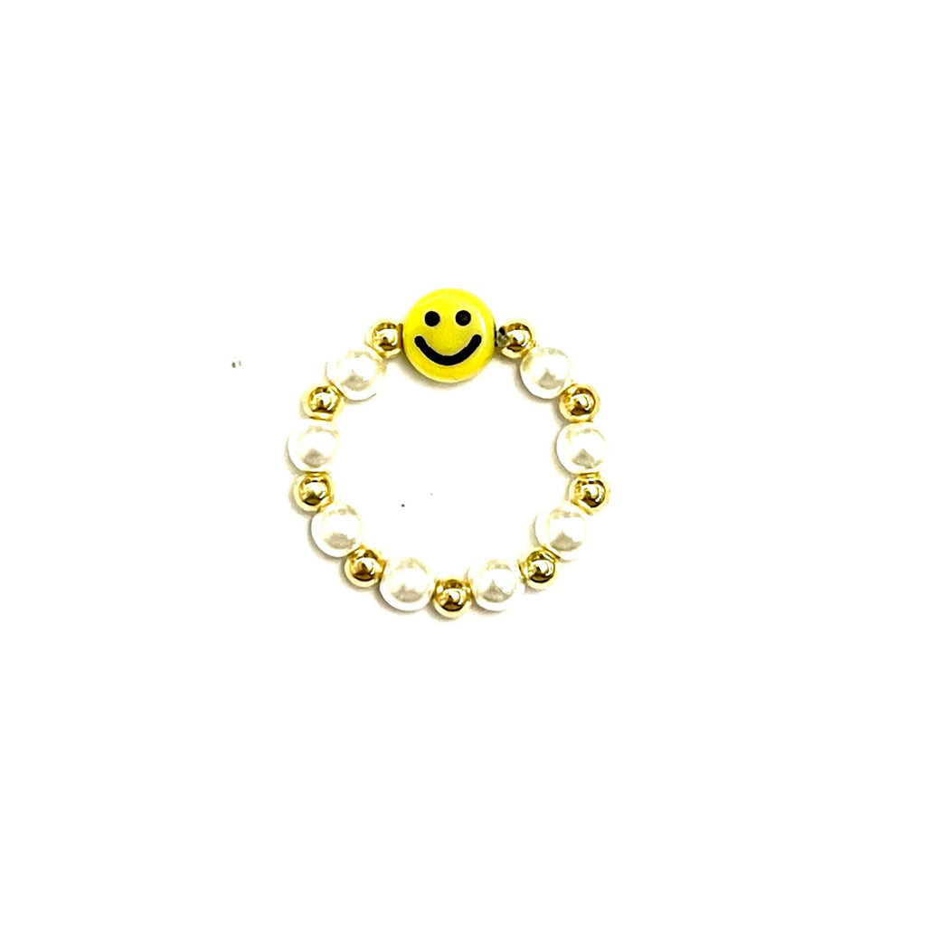 Anello SMILE giallo