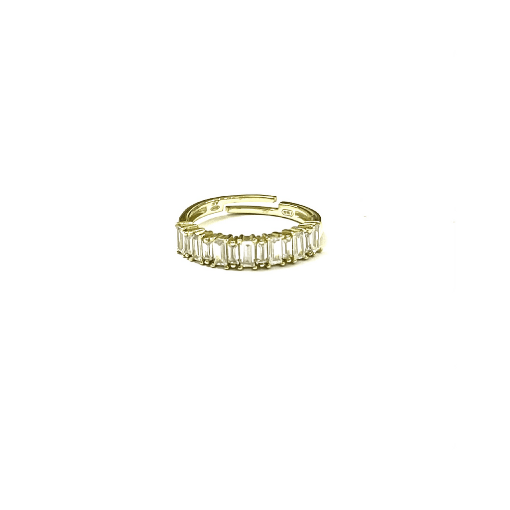 Baguette Zirconia Ring