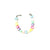 Bracciale con Cuori Multicolor