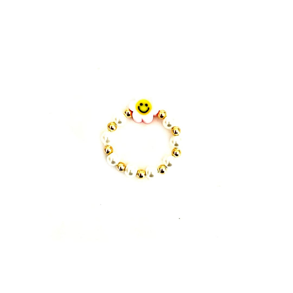 Anello FLOWER perline